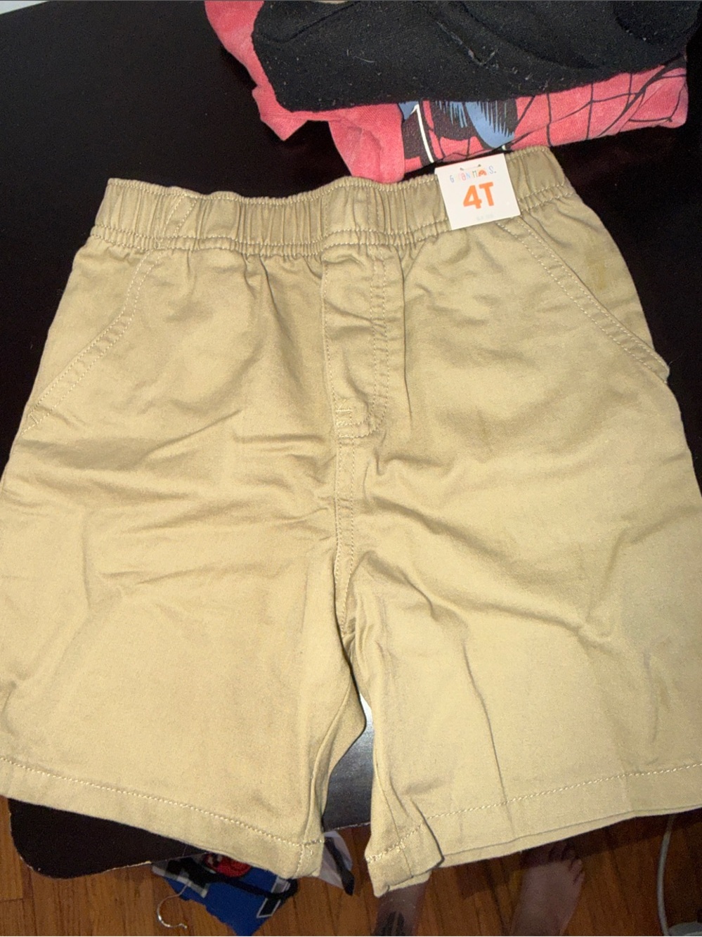 Garanimals Tan Elastic Waist Shorts